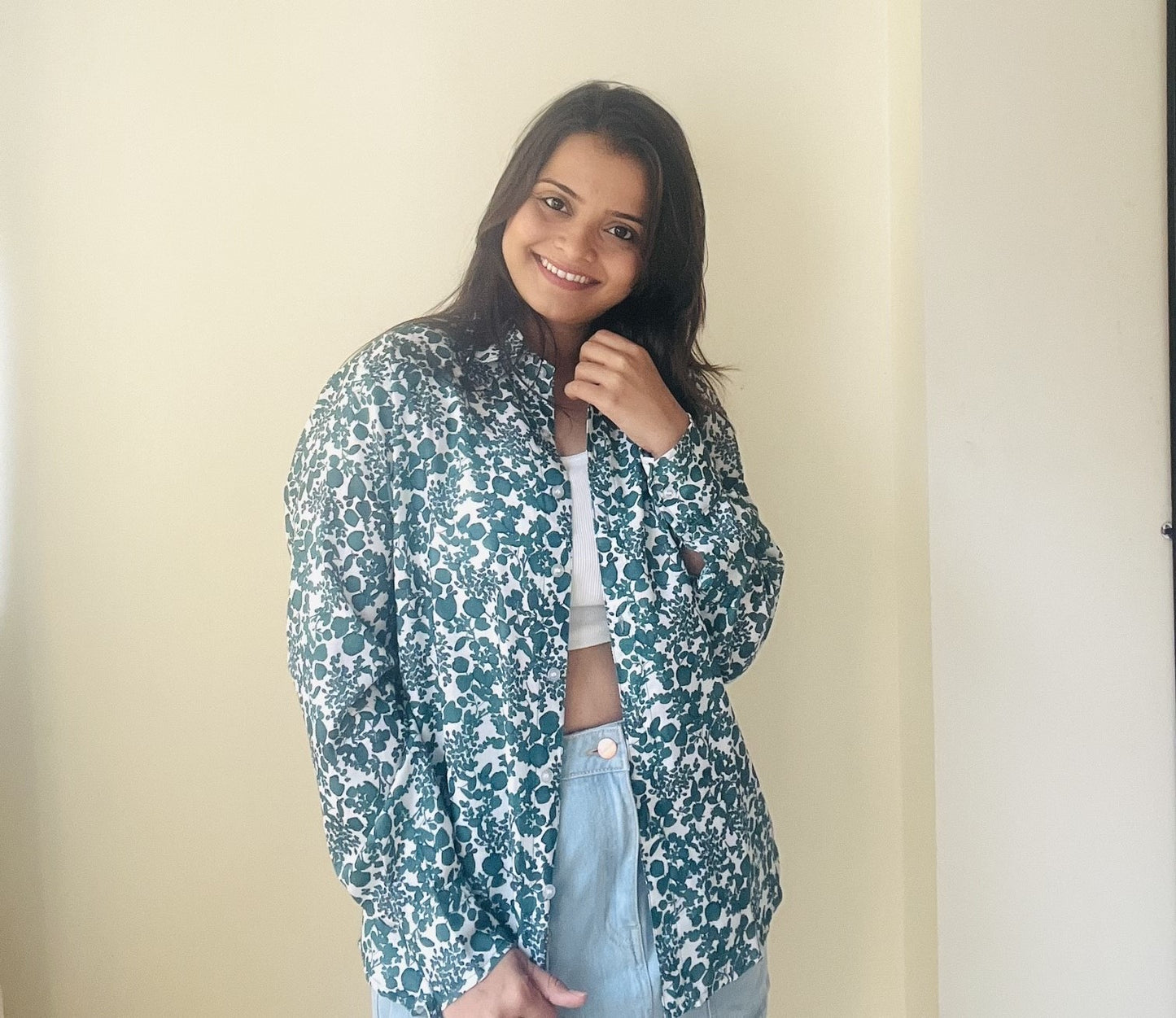 Haryali oversized shirt