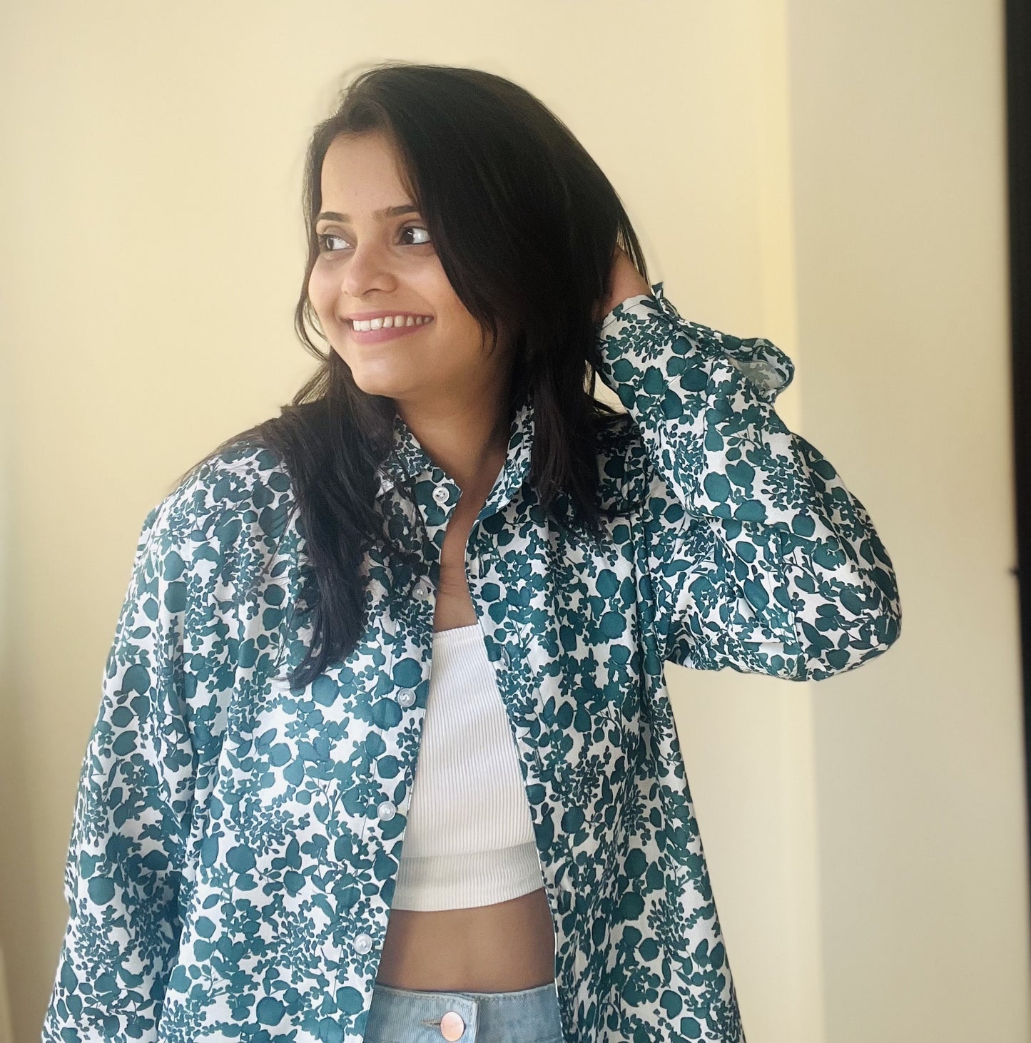 Haryali oversized shirt