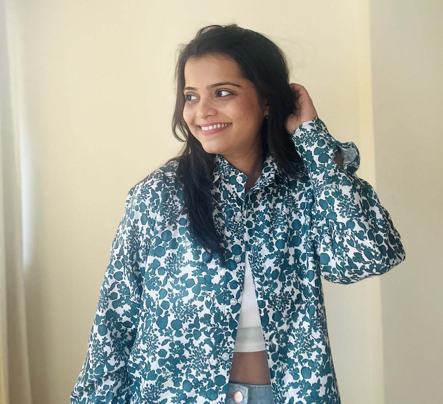 Haryali oversized shirt