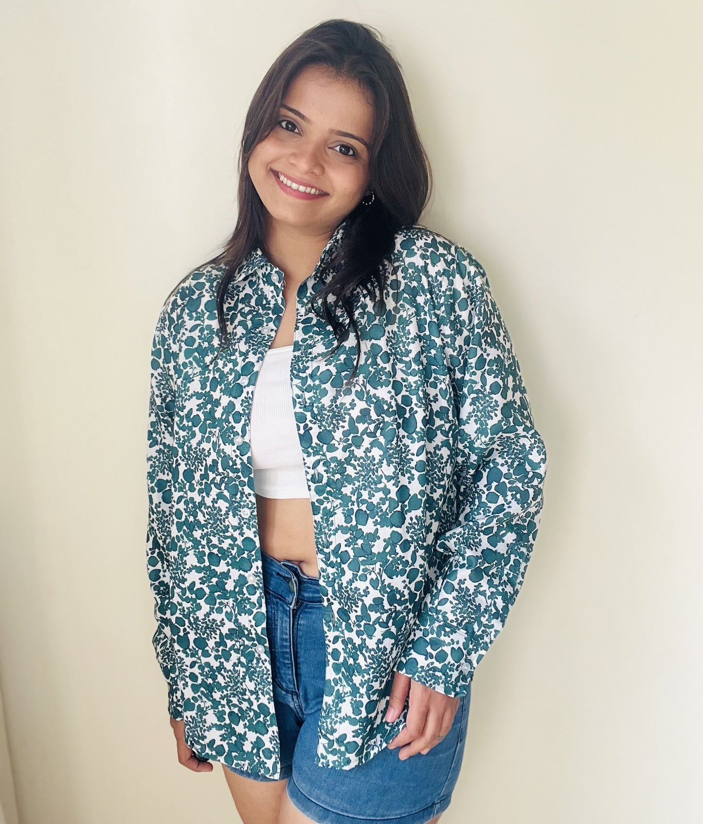 Haryali oversized shirt