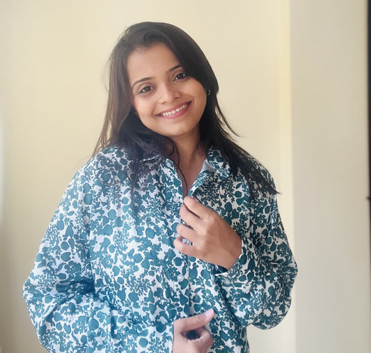 Haryali oversized shirt